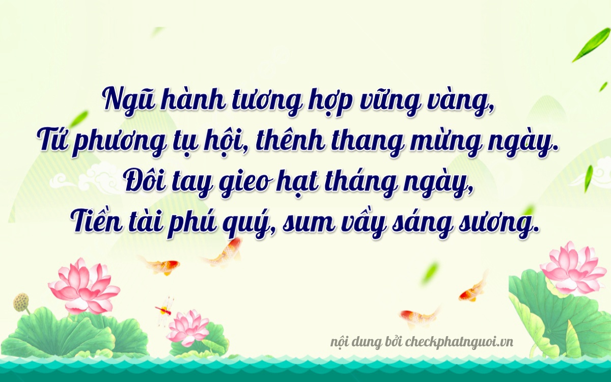 Bài thơ ý nghĩa cho <b>biển số 51K-82405</b> tại website checkphatnguoi.vn