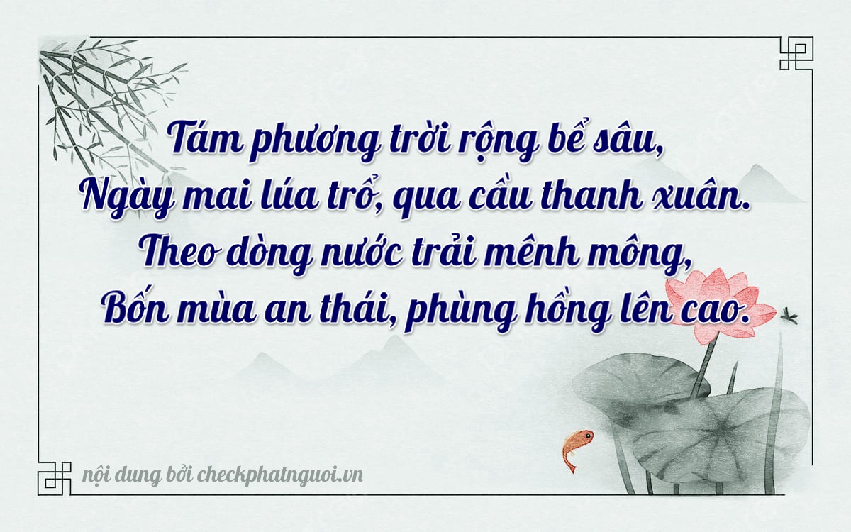 Bài thơ ý nghĩa cho <b>biển số 51K-88344</b> tại website checkphatnguoi.vn