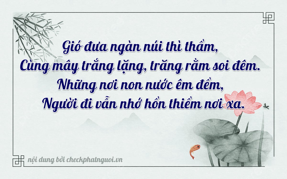 Bài thơ ý nghĩa cho <b>biển số 51L-09034</b> tại website checkphatnguoi.vn