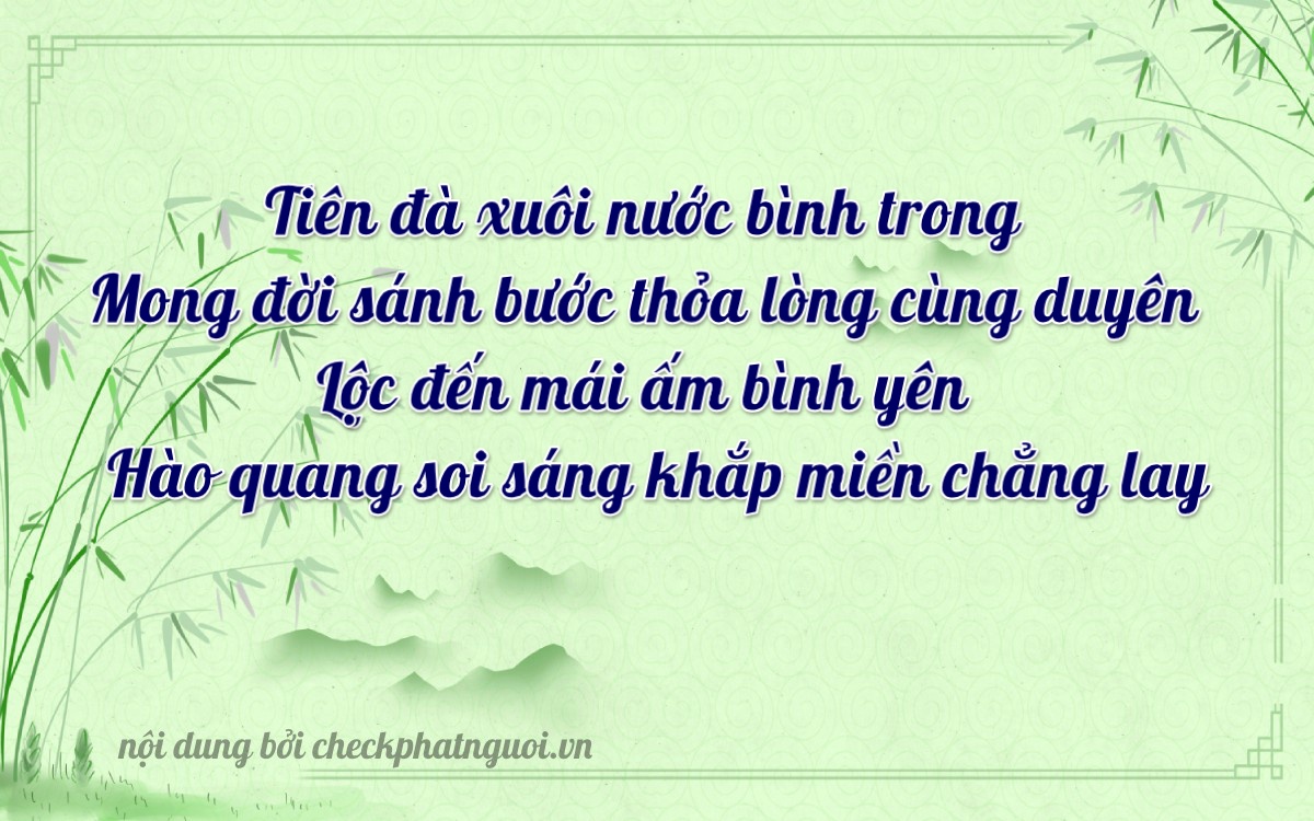 Bài thơ ý nghĩa cho <b>biển số 51L-52962</b> tại website checkphatnguoi.vn