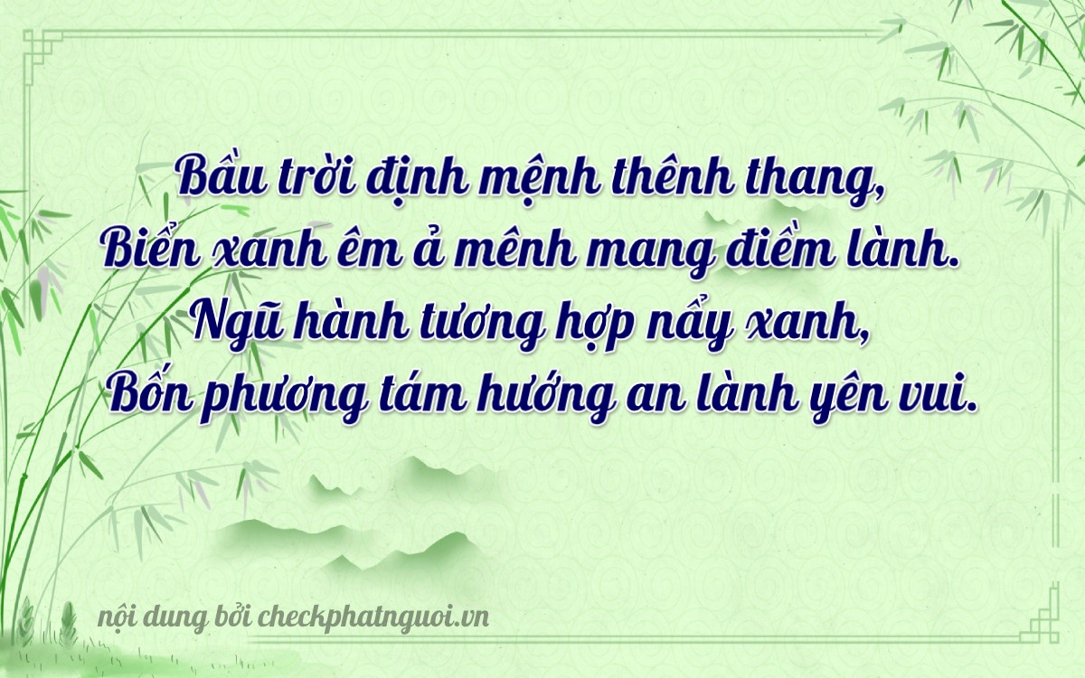 Bài thơ ý nghĩa cho <b>biển số 51M-29988</b> tại website checkphatnguoi.vn