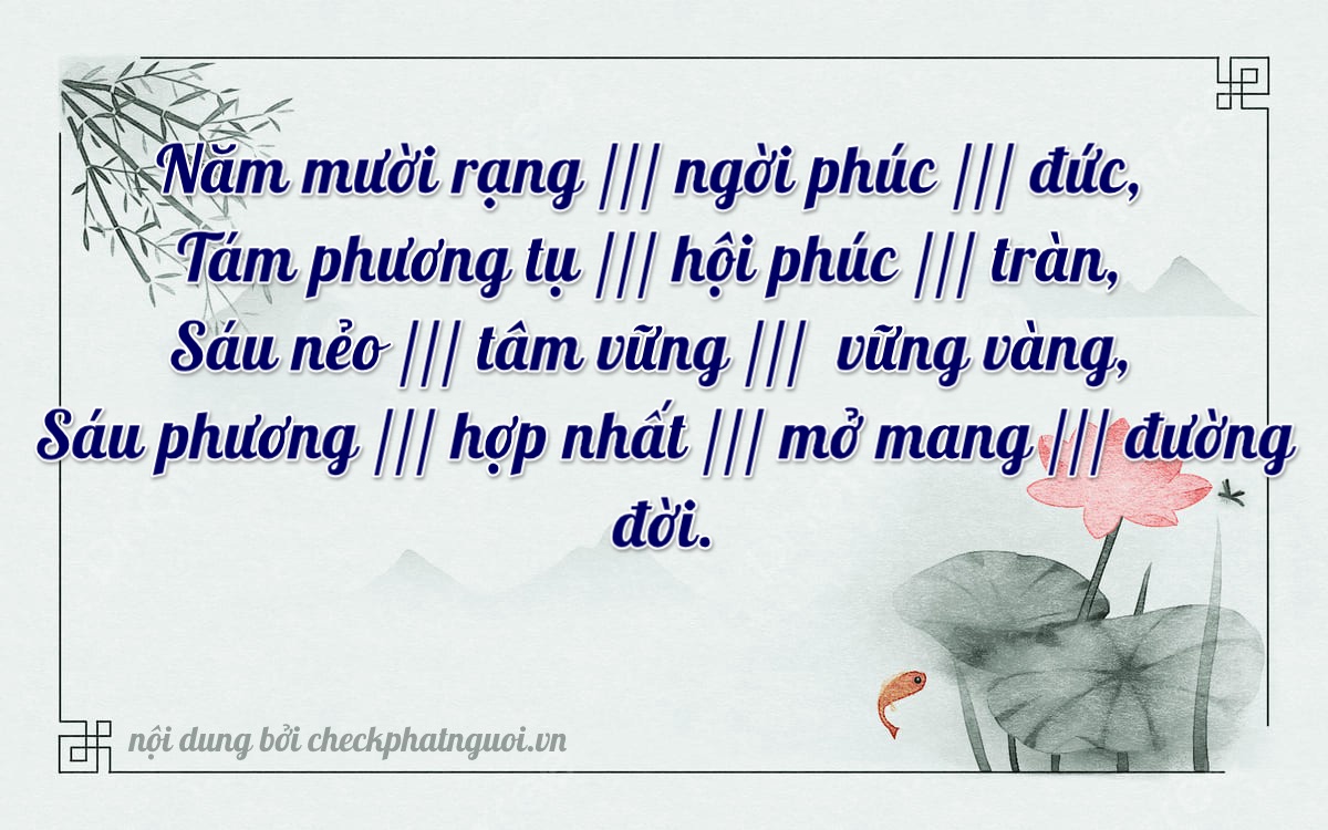Bài thơ ý nghĩa cho <b>biển số 51M-88666</b> tại website checkphatnguoi.vn
