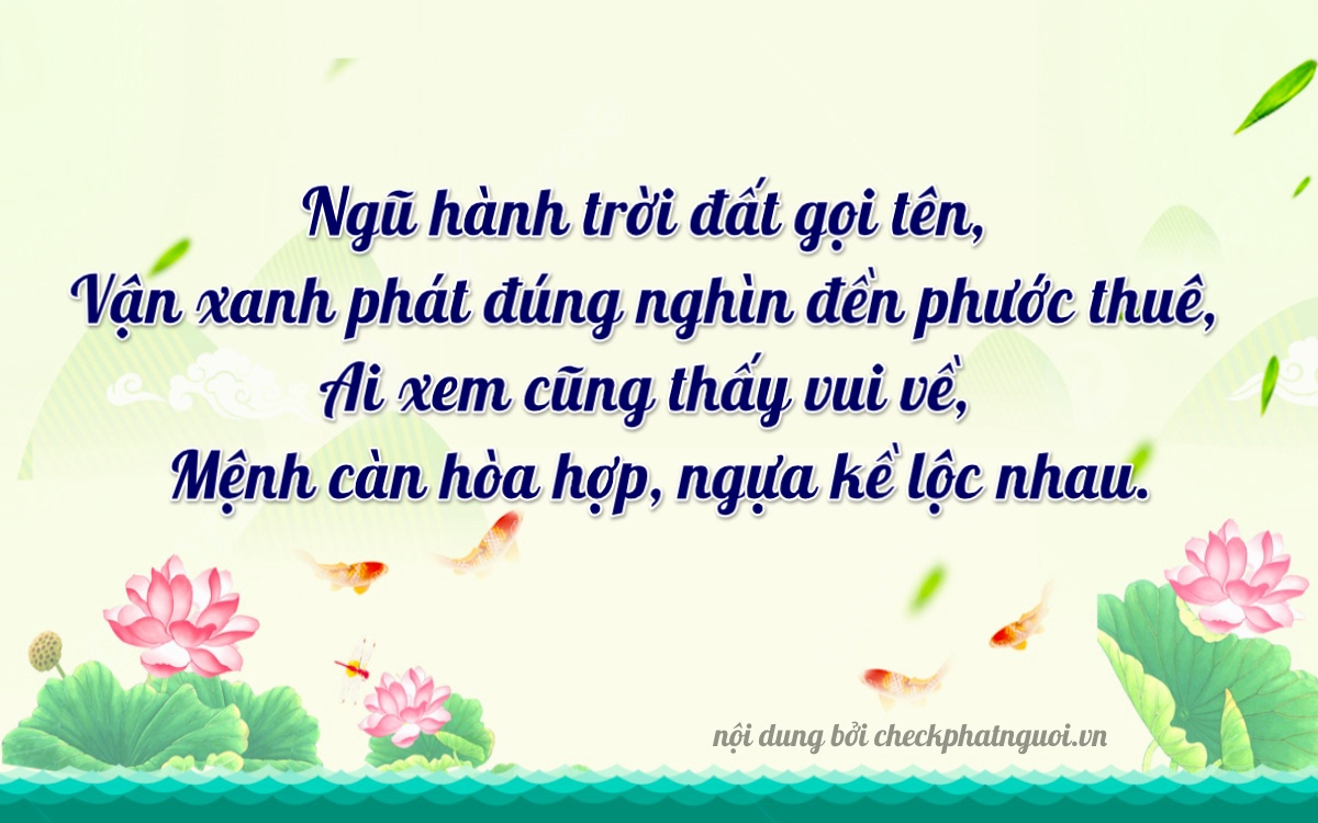 Bài thơ ý nghĩa cho <b>biển số 52268</b> tại website checkphatnguoi.vn