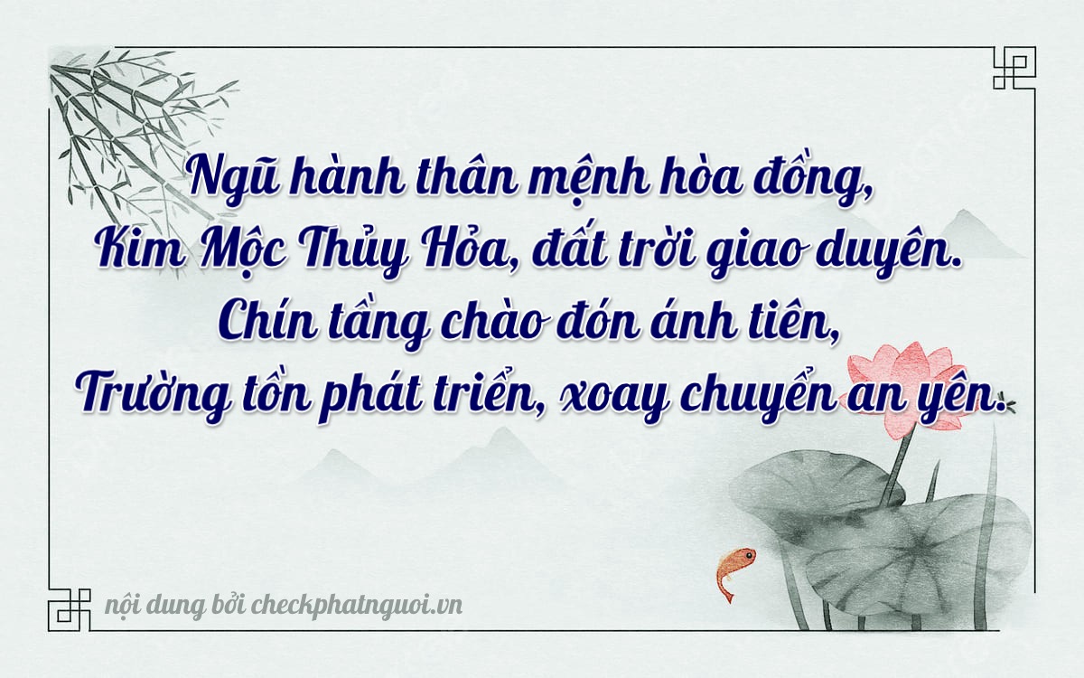 Bài thơ ý nghĩa cho <b>biển số 52S-5599</b> tại website checkphatnguoi.vn