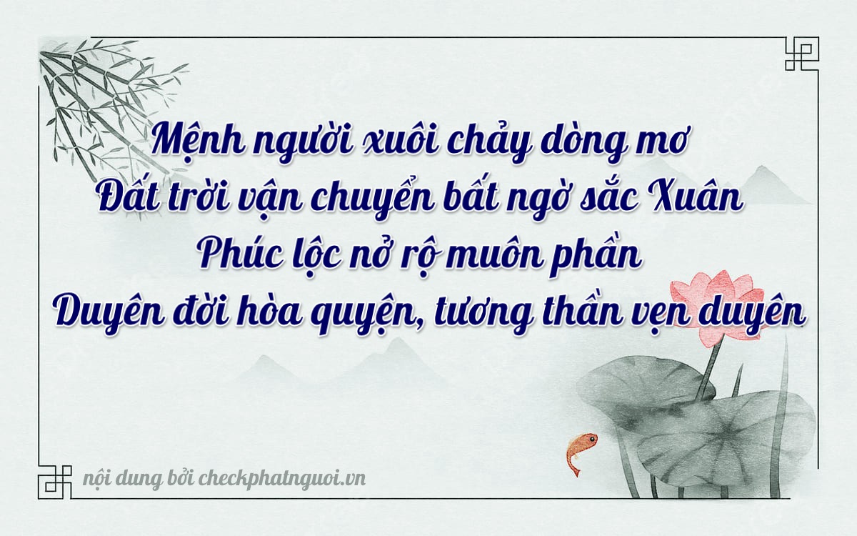Bài thơ ý nghĩa cho <b>biển số 54959</b> tại website checkphatnguoi.vn