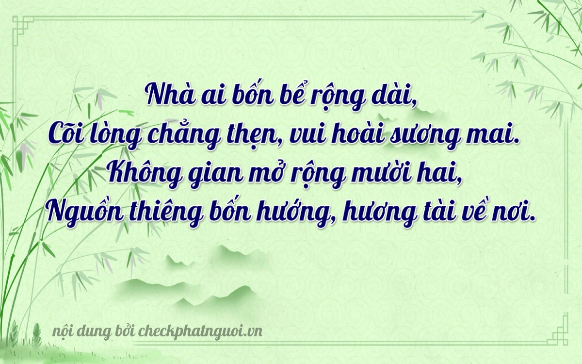 Bài thơ ý nghĩa cho <b>biển số 54H-45040</b> tại website checkphatnguoi.vn