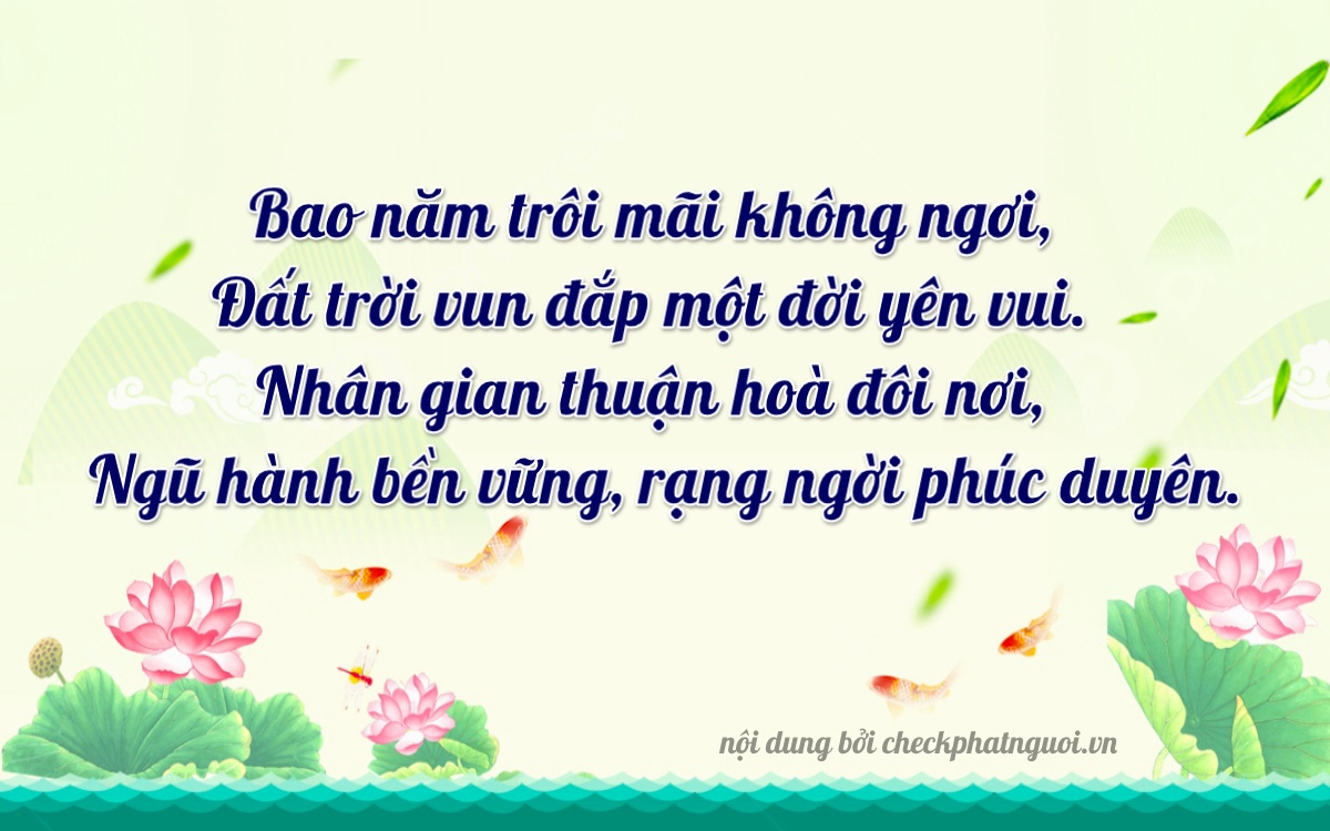 Bài thơ ý nghĩa cho <b>biển số 54K-23332</b> tại website checkphatnguoi.vn