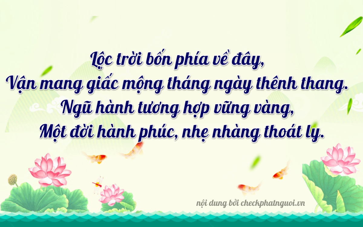 Bài thơ ý nghĩa cho <b>biển số 54V-42791</b> tại website checkphatnguoi.vn