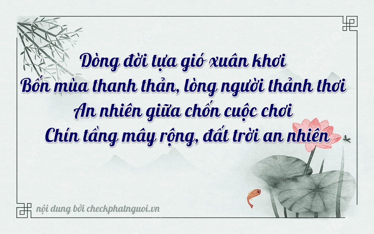 Bài thơ ý nghĩa cho <b>biển số 54Y-4489</b> tại website checkphatnguoi.vn