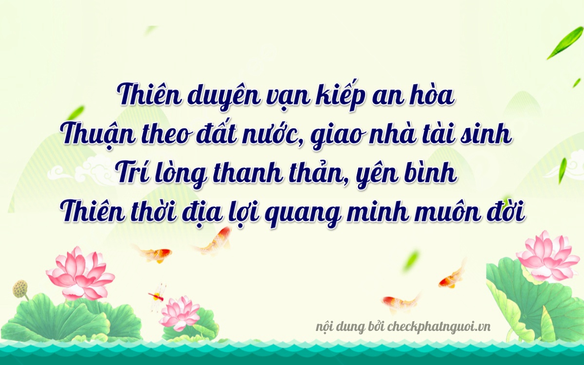 Bài thơ ý nghĩa cho <b>biển số 56783</b> tại website checkphatnguoi.vn