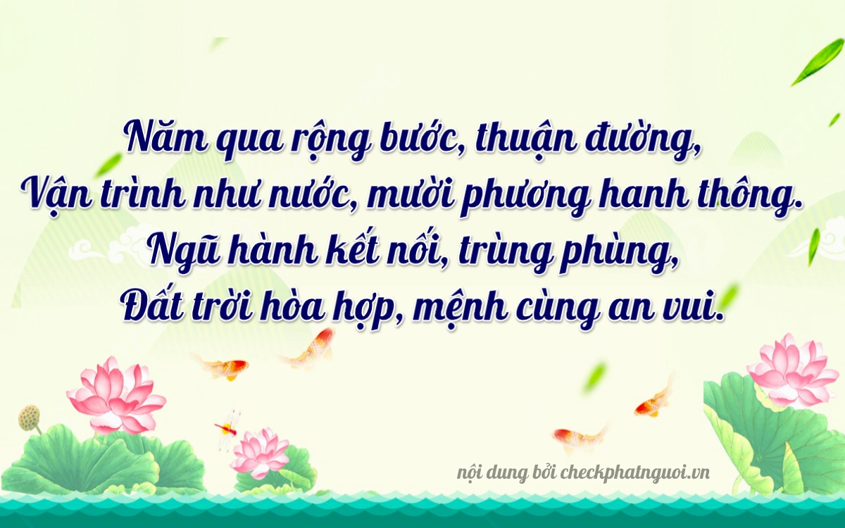 Bài thơ ý nghĩa cho <b>biển số 58159</b> tại website checkphatnguoi.vn