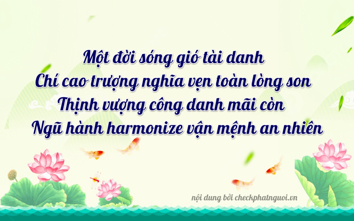 Bài thơ ý nghĩa cho <b>biển số 5959</b> tại website checkphatnguoi.vn