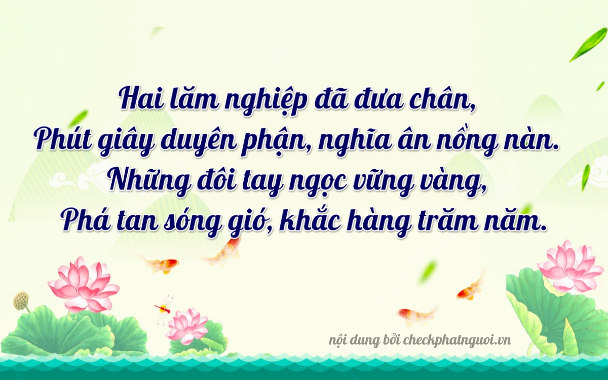 Bài thơ ý nghĩa cho <b>biển số 59C2-25525</b> tại website checkphatnguoi.vn