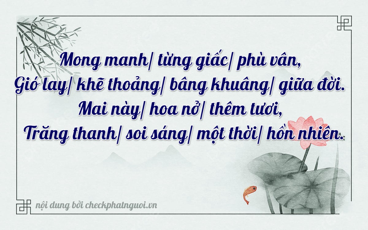 Bài thơ ý nghĩa cho <b>biển số 59C3-11119</b> tại website checkphatnguoi.vn