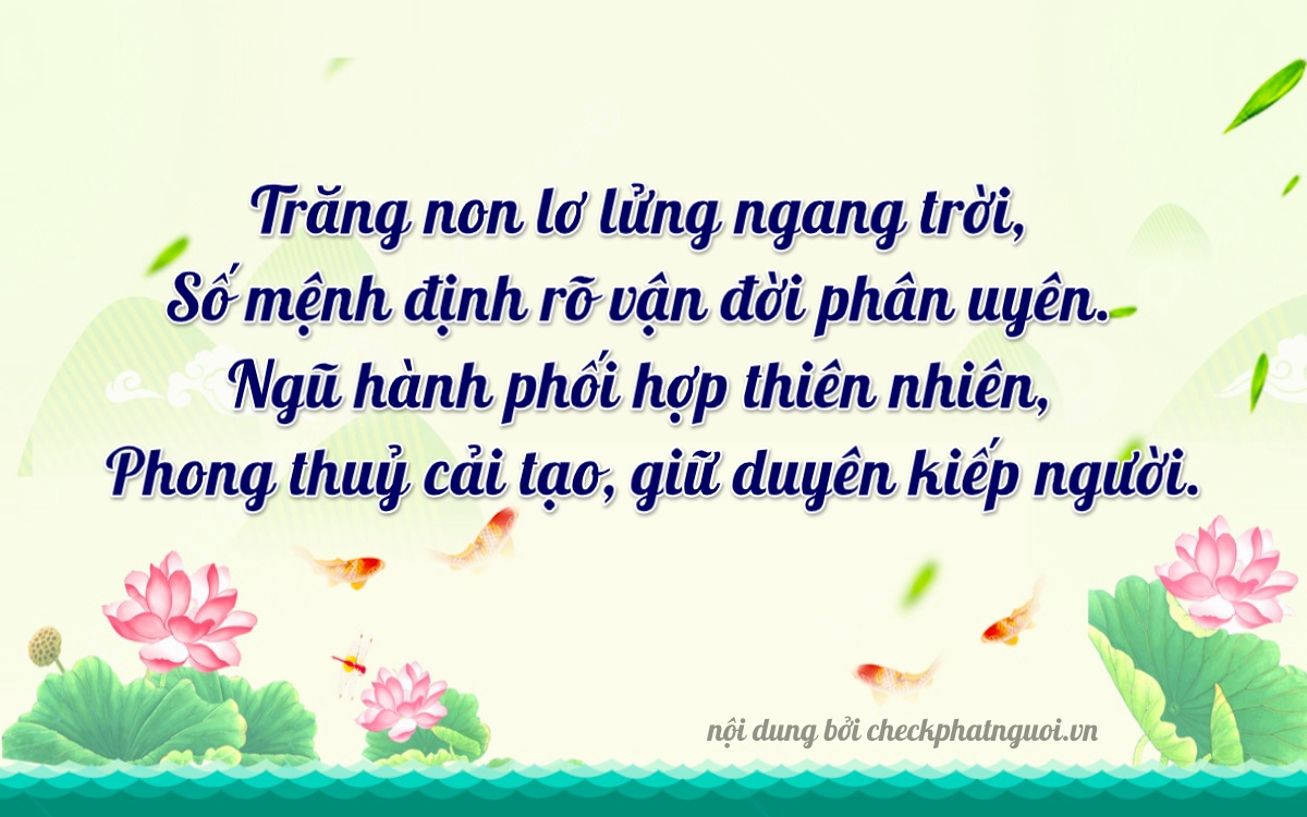 Bài thơ ý nghĩa cho <b>biển số 59C3-23499</b> tại website checkphatnguoi.vn