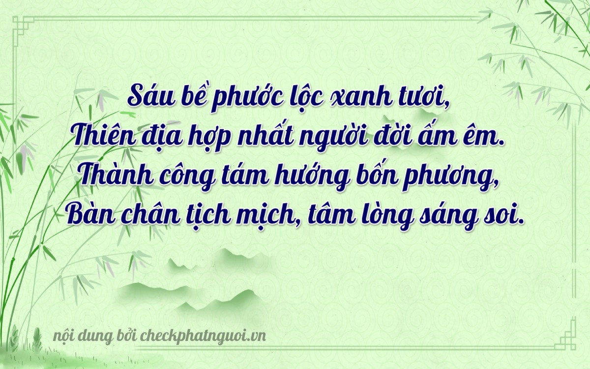 Bài thơ ý nghĩa cho <b>biển số 59DB-06838</b> tại website checkphatnguoi.vn