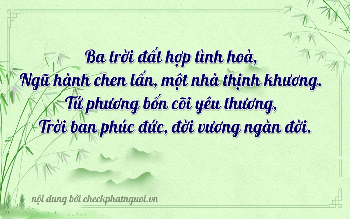 Bài thơ ý nghĩa cho <b>biển số 59F2-33344</b> tại website checkphatnguoi.vn