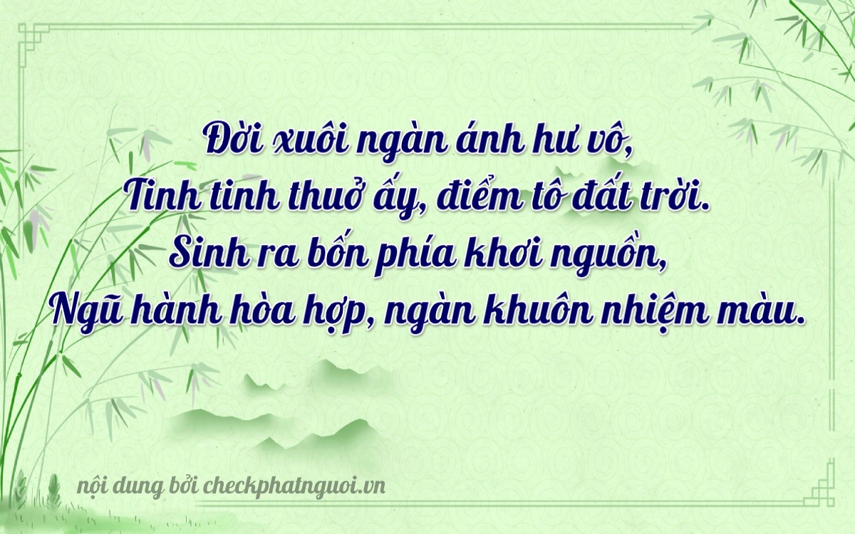 Bài thơ ý nghĩa cho <b>biển số 59F2-36264</b> tại website checkphatnguoi.vn