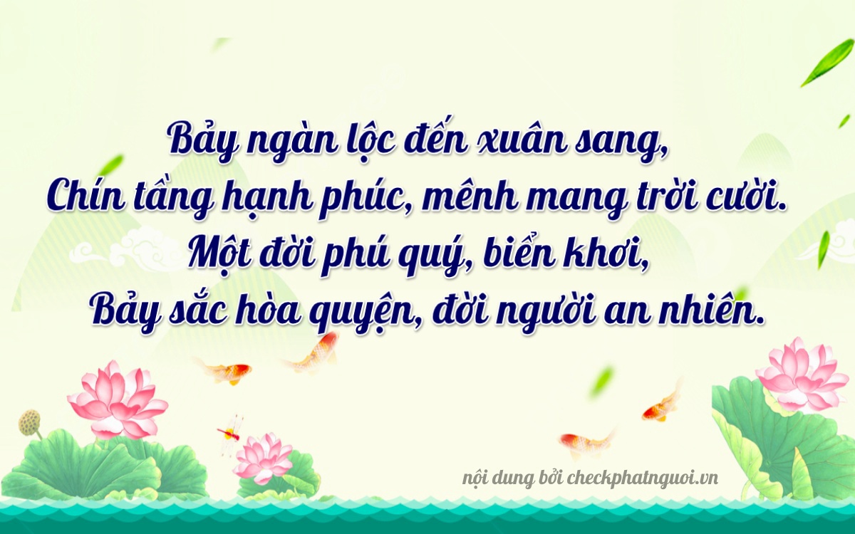 Bài thơ ý nghĩa cho <b>biển số 59G2-79176</b> tại website checkphatnguoi.vn