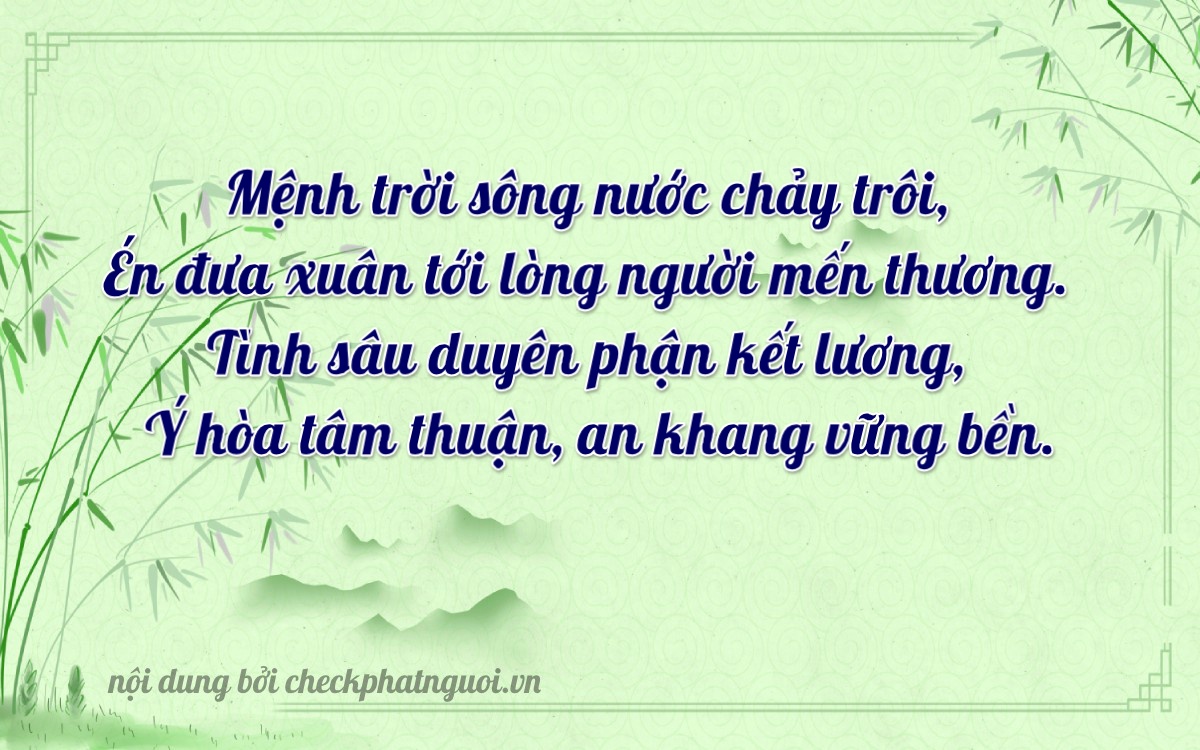 Bài thơ ý nghĩa cho <b>biển số 59G3-06252</b> tại website checkphatnguoi.vn