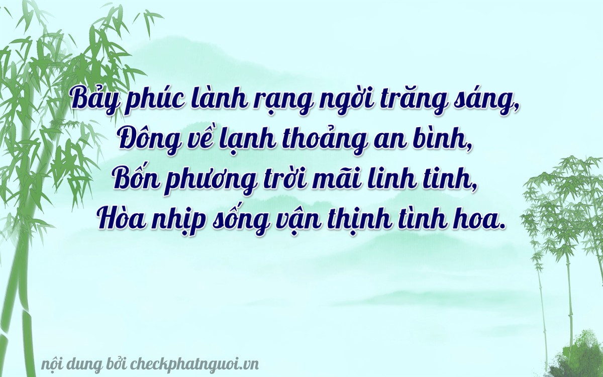 Bài thơ ý nghĩa cho <b>biển số 59G3-07372</b> tại website checkphatnguoi.vn