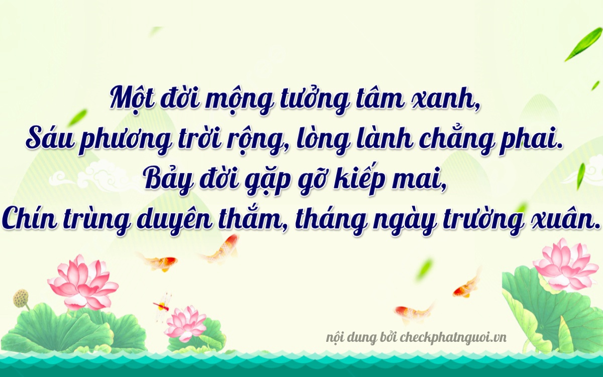 Bài thơ ý nghĩa cho <b>biển số 59G3-17367</b> tại website checkphatnguoi.vn