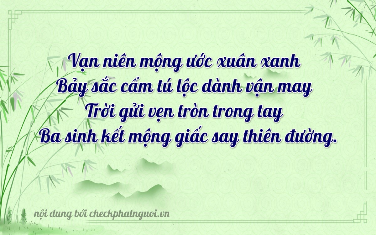 Bài thơ ý nghĩa cho <b>biển số 59H1-07934</b> tại website checkphatnguoi.vn