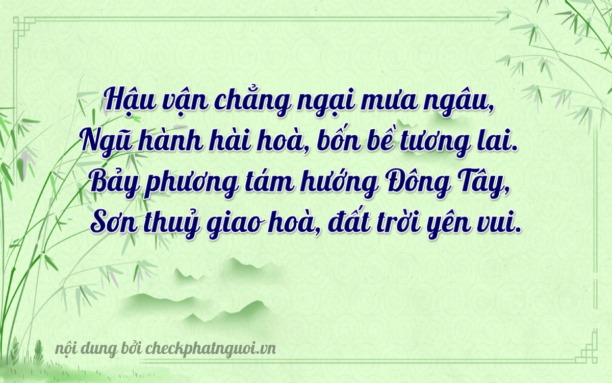 Bài thơ ý nghĩa cho <b>biển số 59L3-05755</b> tại website checkphatnguoi.vn