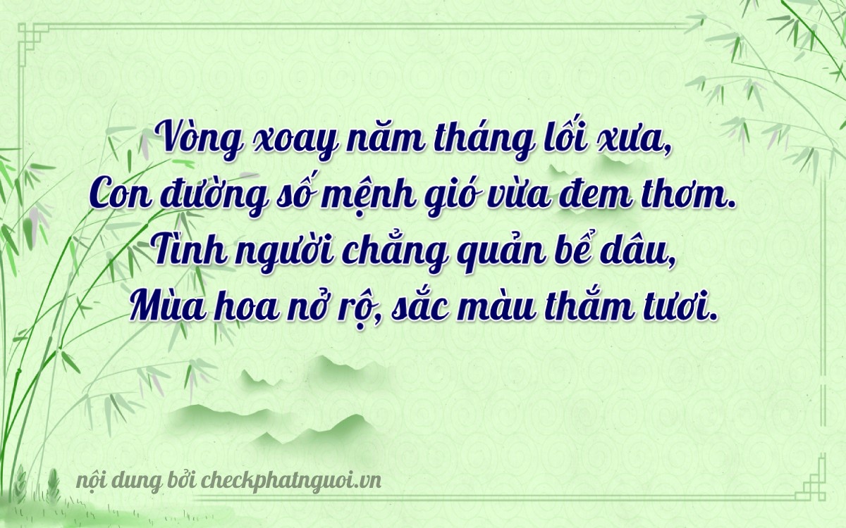 Bài thơ ý nghĩa cho <b>biển số 59L3-09572</b> tại website checkphatnguoi.vn