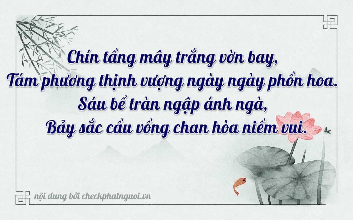 Bài thơ ý nghĩa cho <b>biển số 59L-96877</b> tại website checkphatnguoi.vn