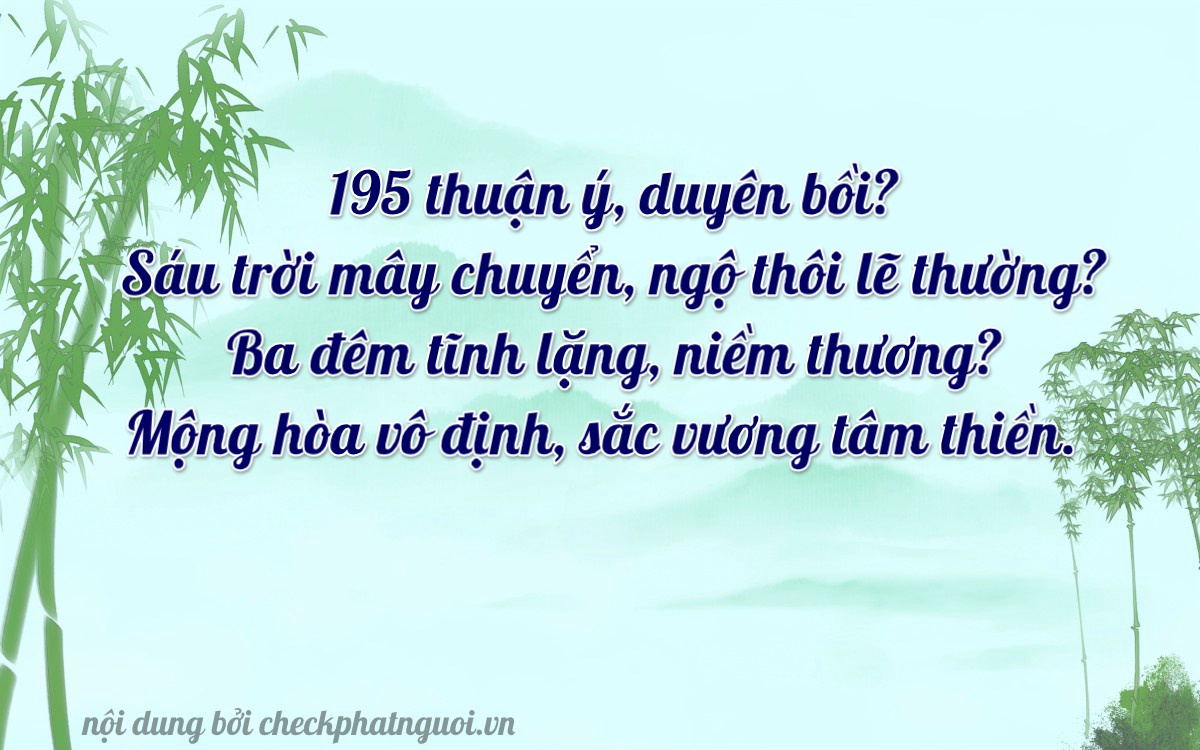 Bài thơ ý nghĩa cho <b>biển số 59M1-19563</b> tại website checkphatnguoi.vn