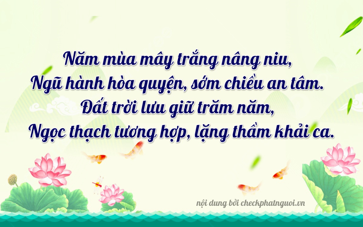 Bài thơ ý nghĩa cho <b>biển số 59M1-52658</b> tại website checkphatnguoi.vn