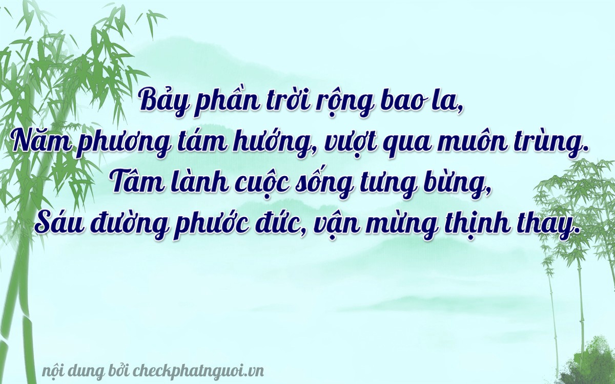Bài thơ ý nghĩa cho <b>biển số 59N1-75346</b> tại website checkphatnguoi.vn