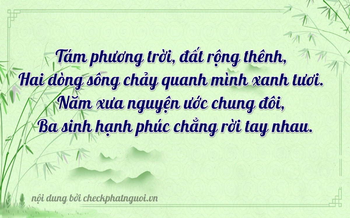 Bài thơ ý nghĩa cho <b>biển số 59P2-82534</b> tại website checkphatnguoi.vn