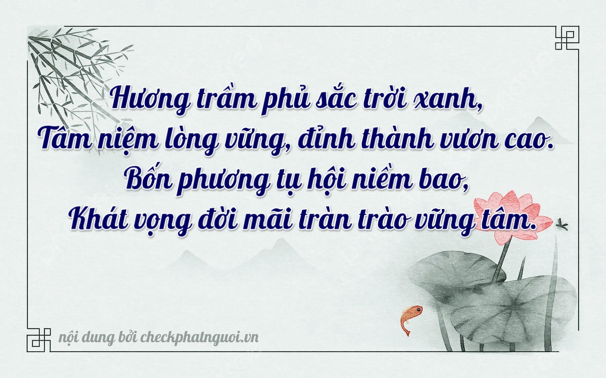 Bài thơ ý nghĩa cho <b>biển số 59P2-96870</b> tại website checkphatnguoi.vn