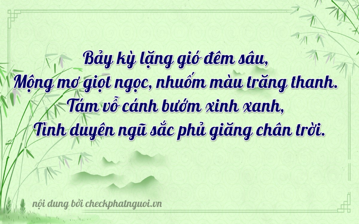 Bài thơ ý nghĩa cho <b>biển số 59P3-07988</b> tại website checkphatnguoi.vn