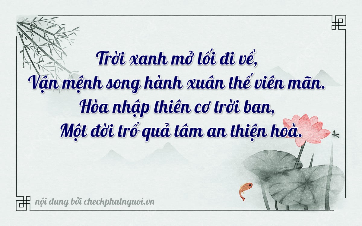 Bài thơ ý nghĩa cho <b>biển số 59PA-20170</b> tại website checkphatnguoi.vn