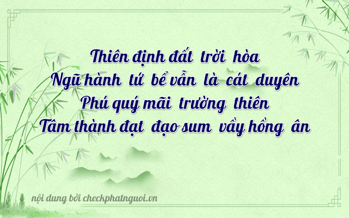 Bài thơ ý nghĩa cho <b>biển số 59PA-88888</b> tại website checkphatnguoi.vn