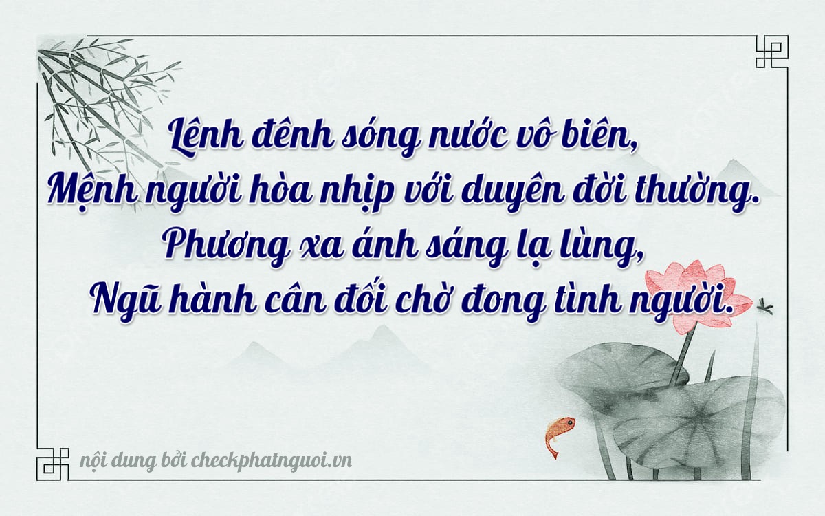 Bài thơ ý nghĩa cho <b>biển số 59U2-35516</b> tại website checkphatnguoi.vn