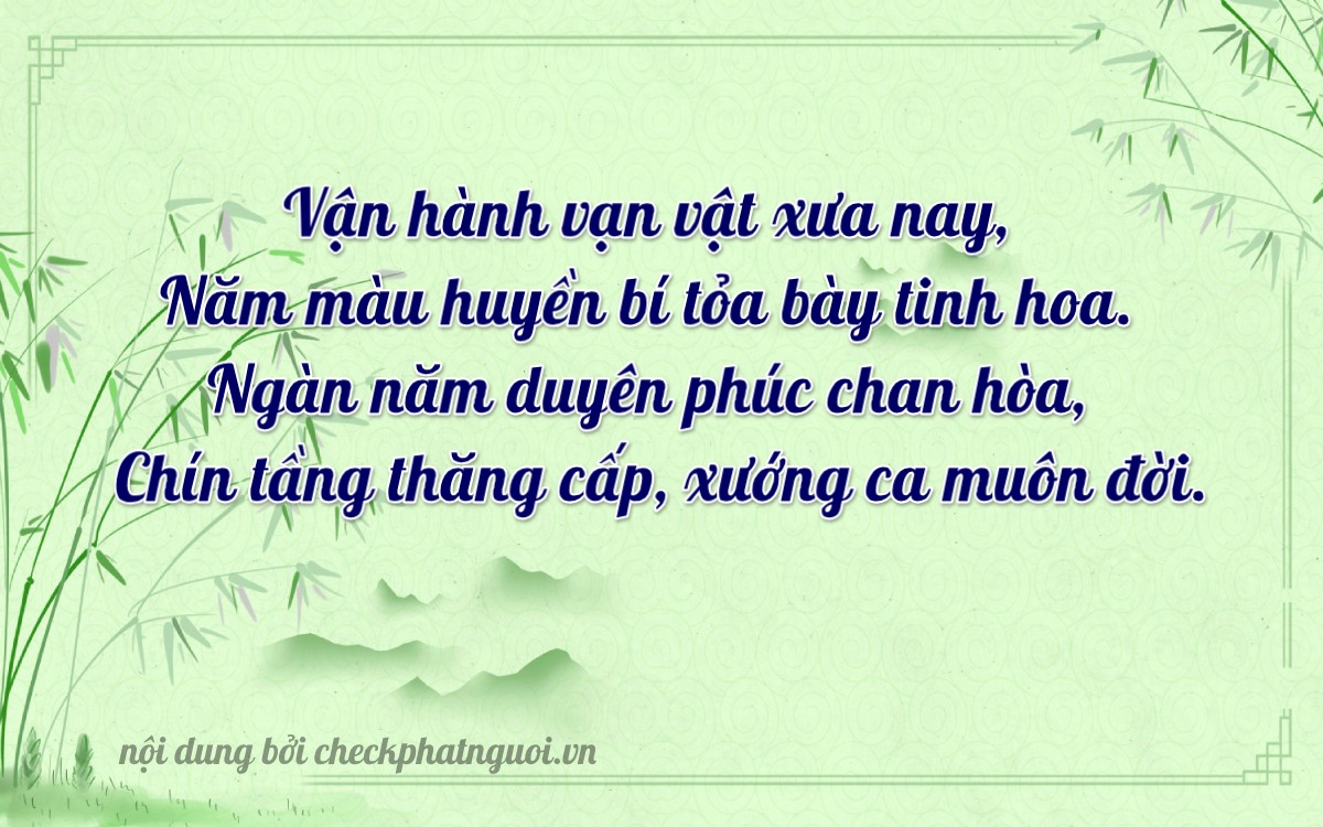 Bài thơ ý nghĩa cho <b>biển số 59V1-99999</b> tại website checkphatnguoi.vn