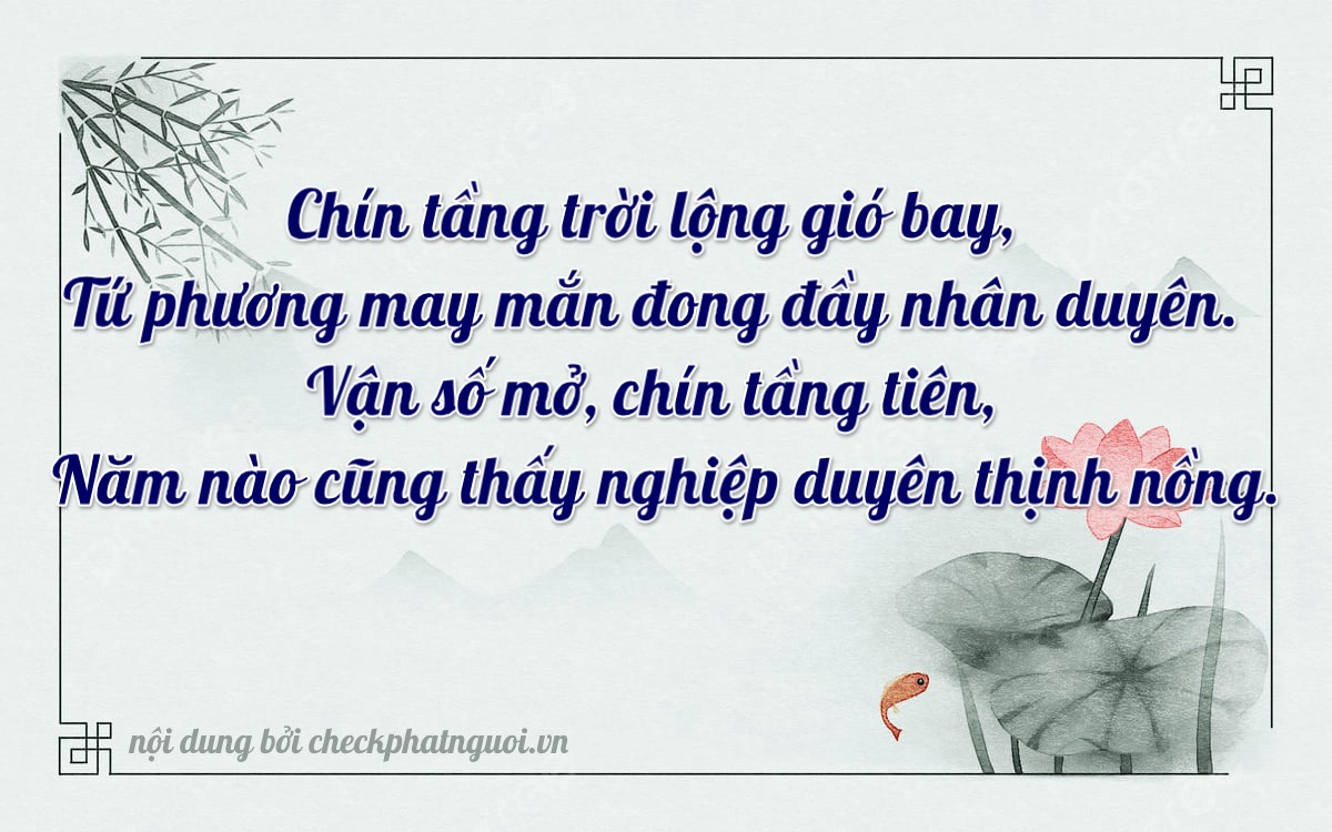 Bài thơ ý nghĩa cho <b>biển số 59VA-09456</b> tại website checkphatnguoi.vn