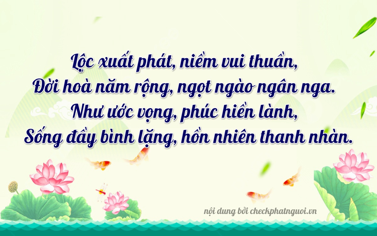 Bài thơ ý nghĩa cho <b>biển số 59VA-26554</b> tại website checkphatnguoi.vn