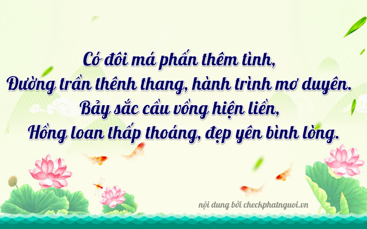 Bài thơ ý nghĩa cho <b>biển số 59X4-09972</b> tại website checkphatnguoi.vn