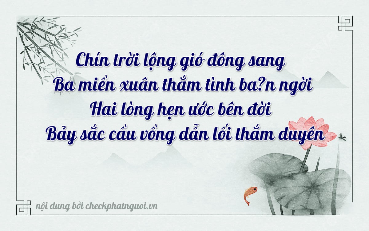 Bài thơ ý nghĩa cho <b>biển số 59Y1-93273</b> tại website checkphatnguoi.vn