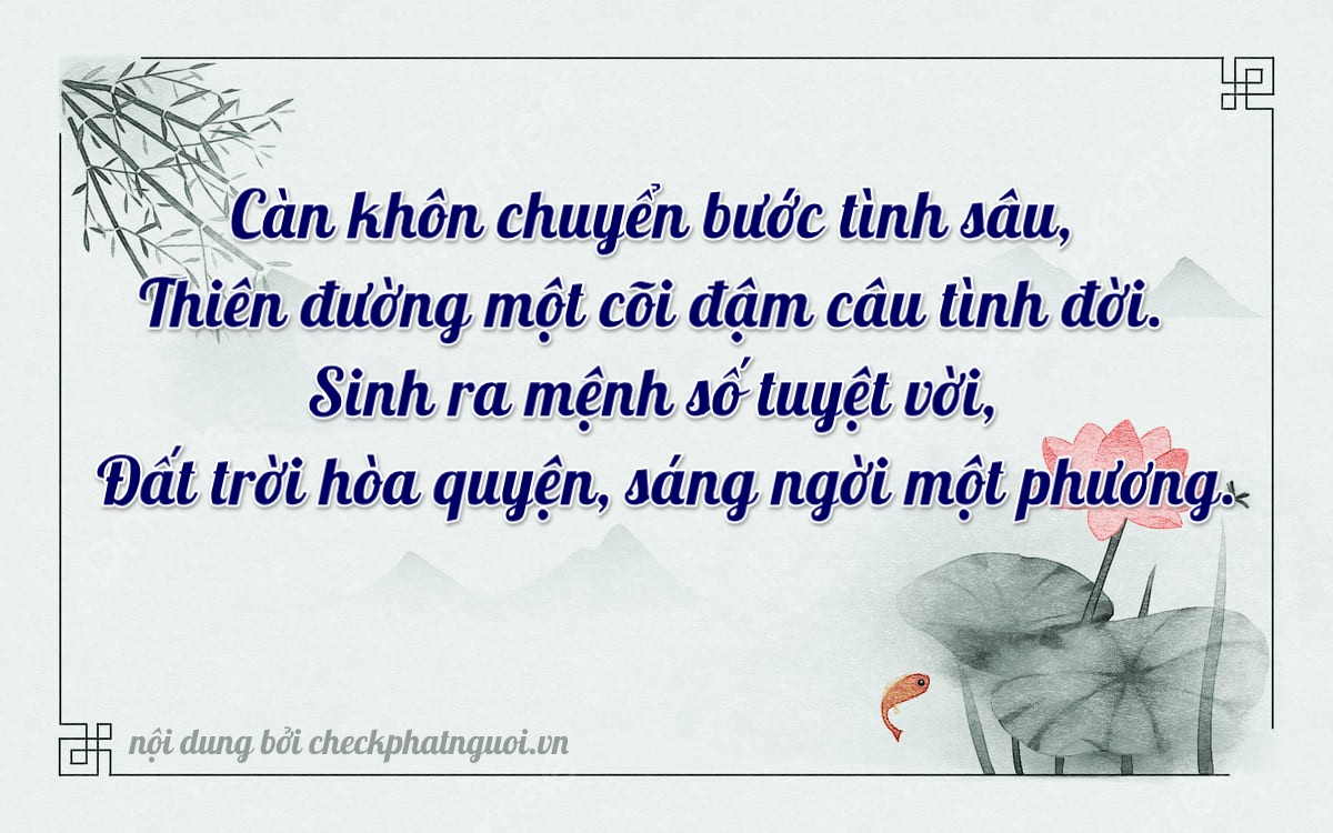 Bài thơ ý nghĩa cho <b>biển số 59Y2-04186</b> tại website checkphatnguoi.vn