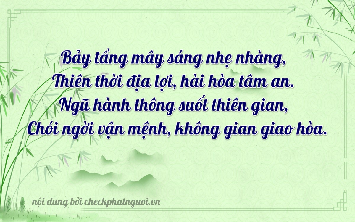 Bài thơ ý nghĩa cho <b>biển số 59Y2-77753</b> tại website checkphatnguoi.vn