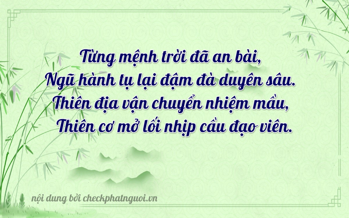 Bài thơ ý nghĩa cho <b>biển số 59Y2-95929</b> tại website checkphatnguoi.vn