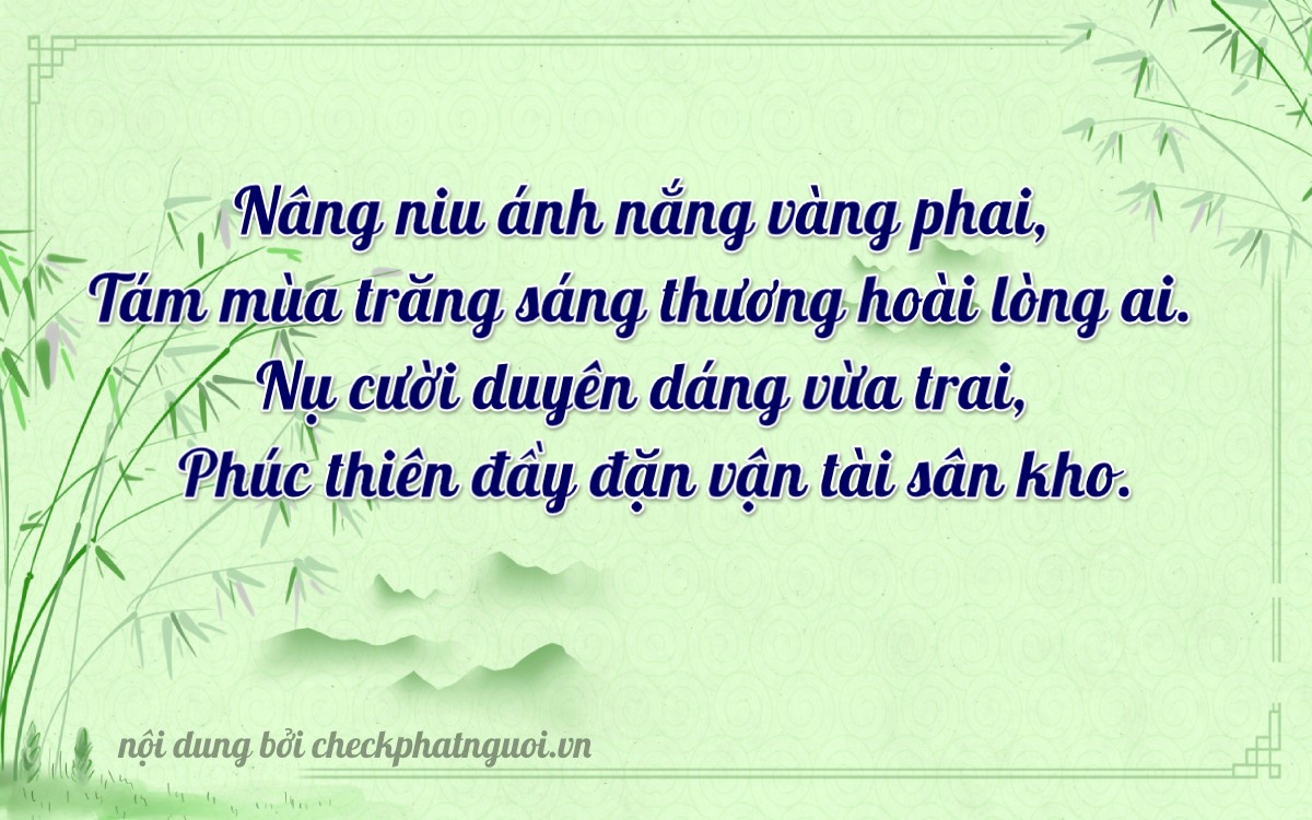 Bài thơ ý nghĩa cho <b>biển số 59Y3-82388</b> tại website checkphatnguoi.vn