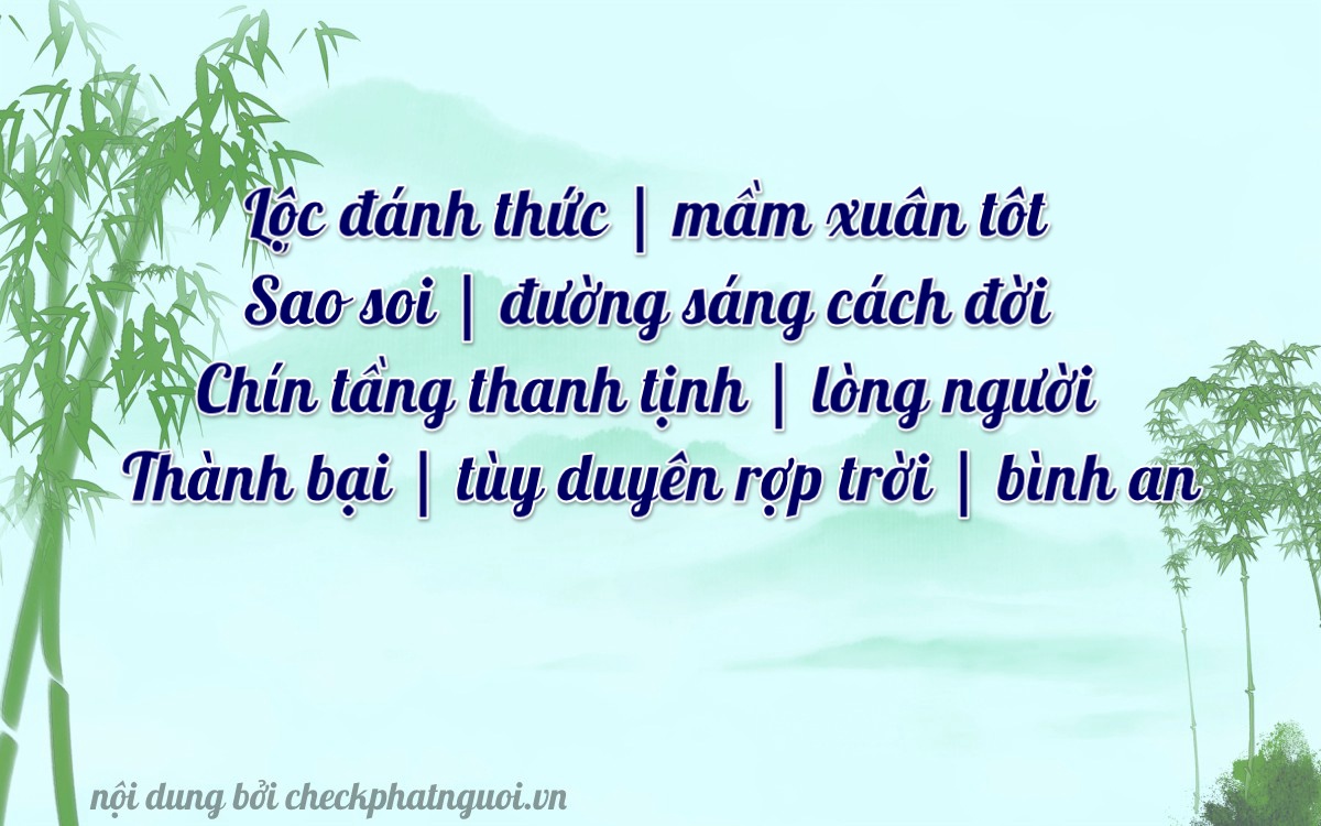 Bài thơ ý nghĩa cho <b>biển số 59YA-08981</b> tại website checkphatnguoi.vn