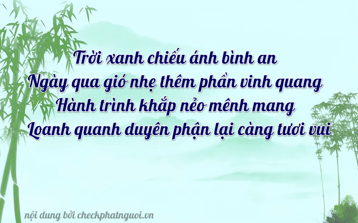 Bài thơ ý nghĩa cho <b>biển số 59YA-20229</b> tại website checkphatnguoi.vn